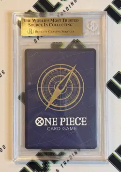 2025 One Piece Promos 20th Anniversary ST21014 Monkey D Luffy SR BGS 10 PRISTINE - Image 2