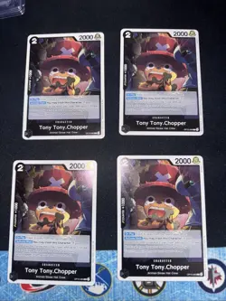 One Piece Tony Tony.Chopper OP15-085 R Foil Playset (x4) - Image 1