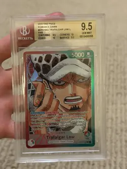 One Piece Romance Dawn Trafalgar Law Alternative Art OP01-002 English Edition - Image 1