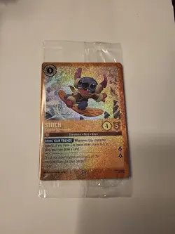 Disney Lorcana TCG: Winterspell Stitch - Carefree Snowboarder SEALED Promo - Image 1