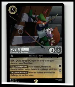 Disney Lorcana Robin Hood 177/204 Regular - Image 1