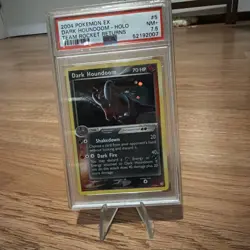 PSA 8- Dark Houndoom 5/109 (EX Team Rocket Returns) Holo Rare Pokemon Card - Image 1