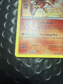Pokemon TCG Charizard Legendary Treasures Holo Rare Card 19/113 LP/MP - Image 5
