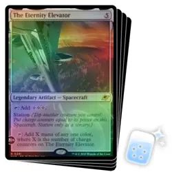 FOIL THE ETERNITY ELEVATOR X4 Edge Of Eternities EOE Magic MTG MINT CARD - Image 1