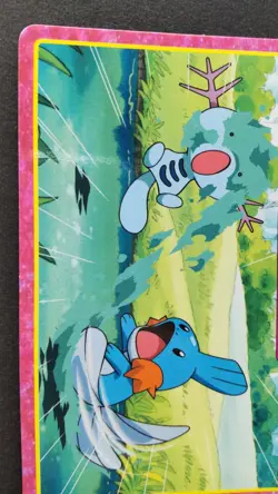 Mudkip Pokemon Card Japanese Nintendo Game Rare No.007 Topsun F/S - Image 2