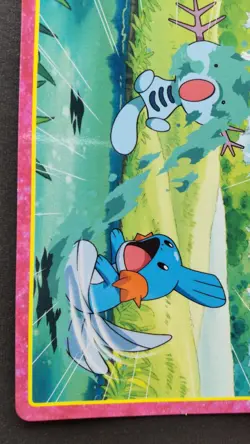Mudkip Pokemon Card Japanese Nintendo Game Rare No.007 Topsun F/S - Image 3