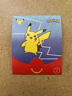 (5) Five Pokemon 25th Anniversary McDonalds Special Promo Sealed Card Pack Packs - Image 4