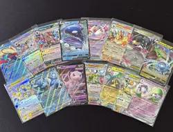 Pokemon EX Or V Card Lot 10x Card Bundle Scarlet Violet, Mega NM TCG Bulk - Image 1