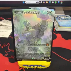 Leonardo, Cutting Edge (Showcase) Teenage Mutant Ninja Turtles Foil - Image 1