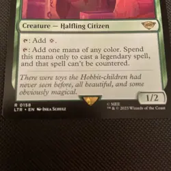 Delighted Half long; Lord Of The Rings; MTG - Image 3