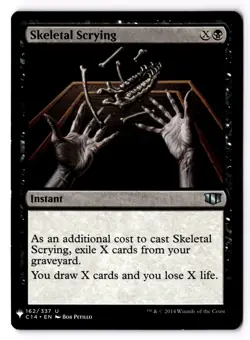 Skeletal Scrying 162 The List Reprints Normal NM - Image 1