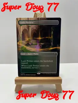 Lush Portico - Borderless - NEAR MINT - Murders at Karlov Manor - Regular - MTG - Image 1