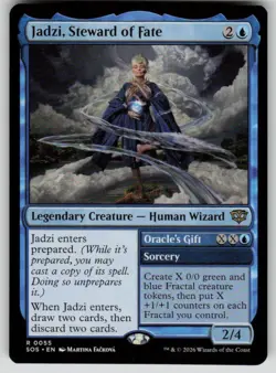 Jadzi, Steward of Fate Rare Secrets of Strixhaven 55 MTG Near Mint 2026 - Image 1