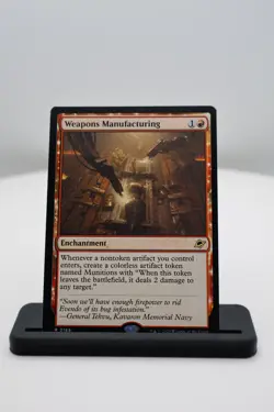 1x Weapons Manufacturing NM R Edge of Eternities (EOE) MTG Magic the Gathering - Image 1