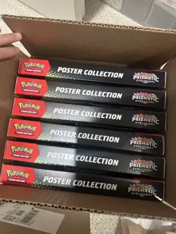 Sealed Prismatic Evolutions Poster Collection Box, Pokemon TCG (Lot 6) - Image 1