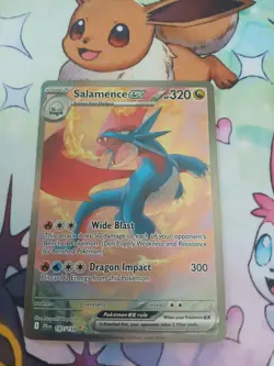 Pokemon TCG Salamence ex Journey Together Special Illustration Rare 187/159 NM - Image 1