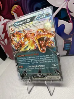 Pokemon TCG Charizard ex 125/197 Obsidian Flames Double Rare Near Mint - Image 3