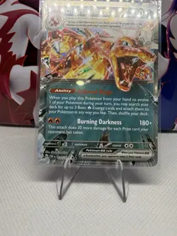 Pokemon TCG Charizard ex 125/197 Obsidian Flames Double Rare Near Mint - Image 4