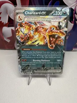 Pokemon TCG Charizard ex 125/197 Obsidian Flames Double Rare Near Mint - Image 5