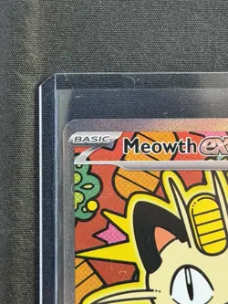 Pokemon Meowth ex Perfect Order 121/088 Special Illustration Rare SIR Pack Fresh - Image 4