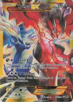 Yveltal EX XY150A Holo Promo Alternate Art Promos Pokemon Lightly Played - Image 1