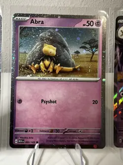 Pokemon TCG ABRA, KADABRA, ALAKAZAM ex SVP Black Star Promos SVP050 Promos - Image 3