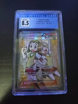 2015 Pokemon XY Primal Clash Teammates Full Art CGC 8.5 - Image 1