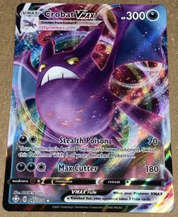 Crobat VMAX 45/72 Shining Fates Ultra Rare Pokemon TCG NM/M - Image 1