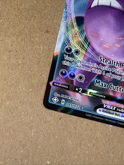 Crobat VMAX 45/72 Shining Fates Ultra Rare Pokemon TCG NM/M - Image 4