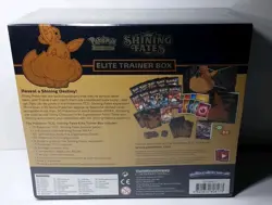 Pokemon TCG: Shining Fates Elite Trainer Box ETB New Factory Sealed 10 Boosters 820650808173 - Image 2