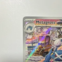 Pokemon TCG Metagross Illustration Rare Holo 178/162 SV05 Temporal Forces 180 HP - Image 2