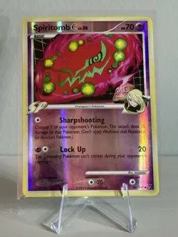 Pokemon Spiritomb C Uncommon Reverse Holo Supreme Victors 84/147 English - Image 1