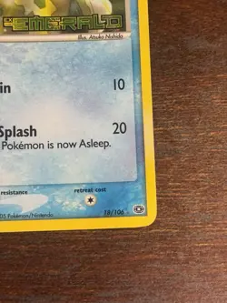 Relicanth Reverse Holo Stamped 18/106 - Pokemon 2005 EX Emerald - Image 4