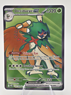 Pokemon TCG: DECIDUEYE ex Full Art Ultra Rare #100/088 – ME03 Perfect Order - Image 1
