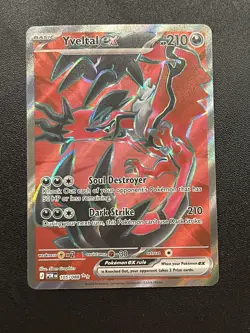 Yveltal ex 105/088 - Full Art Ultra Rare - Pokemon TCG: Perfect Order - NM - Image 1