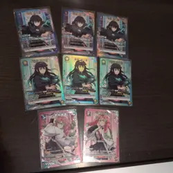 Union Arena Demon Slayer Muichiro Tokito Parallel RU Card Select One - Image 1