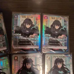 Union Arena Demon Slayer Muichiro Tokito Parallel RU Card Select One - Image 3