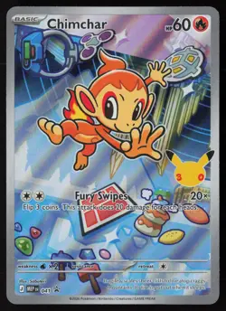 Chimchar - 041 041 Holo Promo ME: Mega Evolution Promo Pokemon Near Mint - Image 1