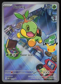 Turtwig - 040 040 Holo Promo ME: Mega Evolution Promo Pokemon Near Mint - Image 1