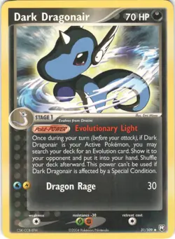 Dark Dragonair 31/109 Uncommon Team Rocket Returns Pokemon NM - Image 1