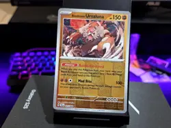 BLOODMOON URSALUNA RARE REVERSE HOLO 025/064 SHROUDED FABLE POKEMON NM - Image 1