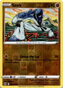 SAWK 081/172 C BRILLIANT STARS POKEMON REVERSE HOLO MP - Image 1