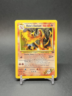 Blaine's Charizard - 2/132 - Gym Challenge Unlimited - Pokemon TCG - MP/HP - Image 1
