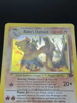 Blaine's Charizard - 2/132 - Gym Challenge Unlimited - Pokemon TCG - MP/HP - Image 3