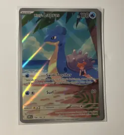 Pokemon Misty's Lapras Sv10: Destined Rivals Illustration Rare Holo 194/182 - Image 1