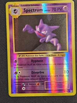 FRENCH SPECTRUM HAUNTER 48/108 EVOLUTIONS POKEMON REVERSE HOLO NM/M 2016 - Image 1