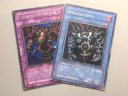 yugioh Thousand-Eyes Restrict PSV-084 + Relinquished SDP-001 1st Ed Played nice - Image 3