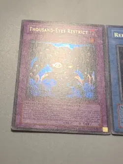 yugioh Thousand-Eyes Restrict PSV-084 + Relinquished SDP-001 1st Ed Played nice - Image 5