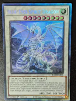 Blauaugiger Geisterdrache RA02-EN030 Collectors Rare Englisch NM Yugioh - Image 1