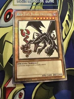 Yugioh! Red-Eyes Black Dragon (Starlight Rare) RA05-EN086 1st Edition - Image 1
